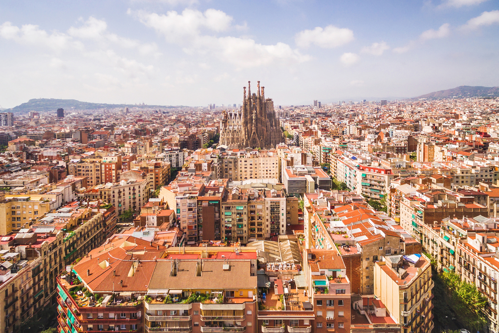 Barcelona i Sagrada Familia