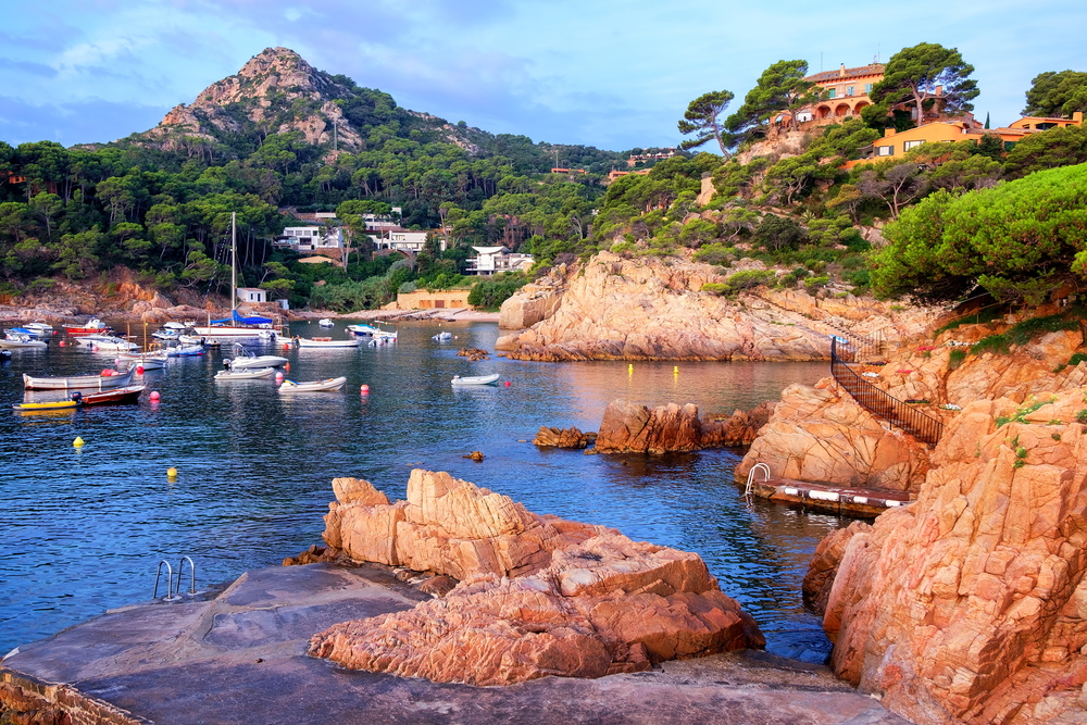 Begur wybrzeże