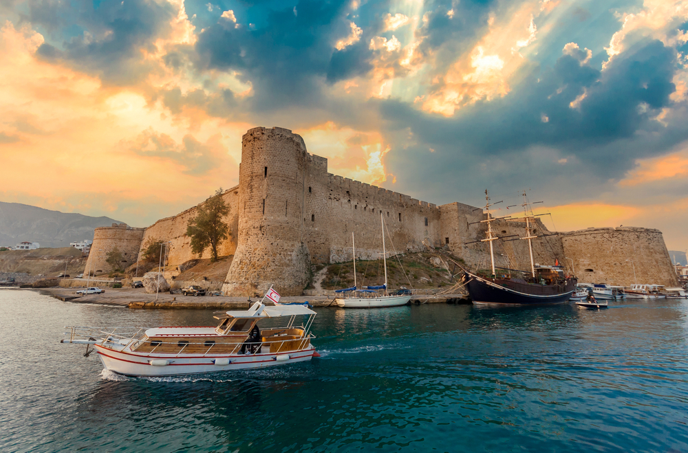 Cypr twierdza Kyrenia