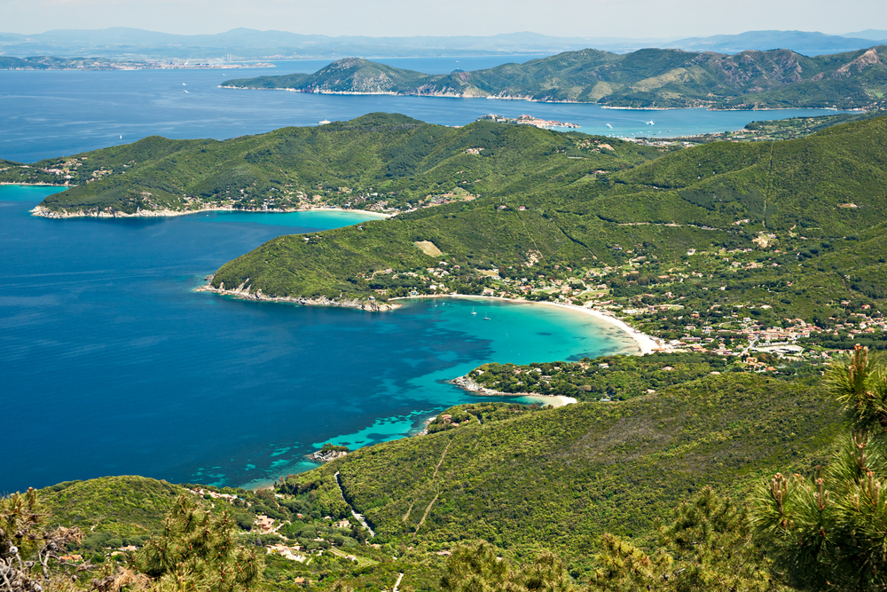 Elba plaże Procchio i Biodola