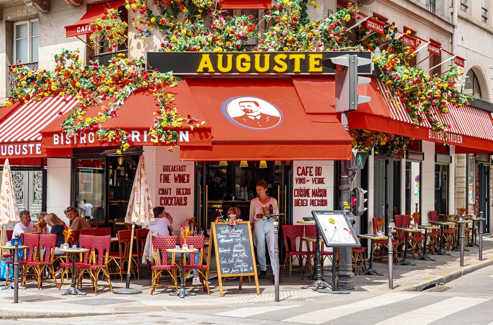 Bistro w Paryżu