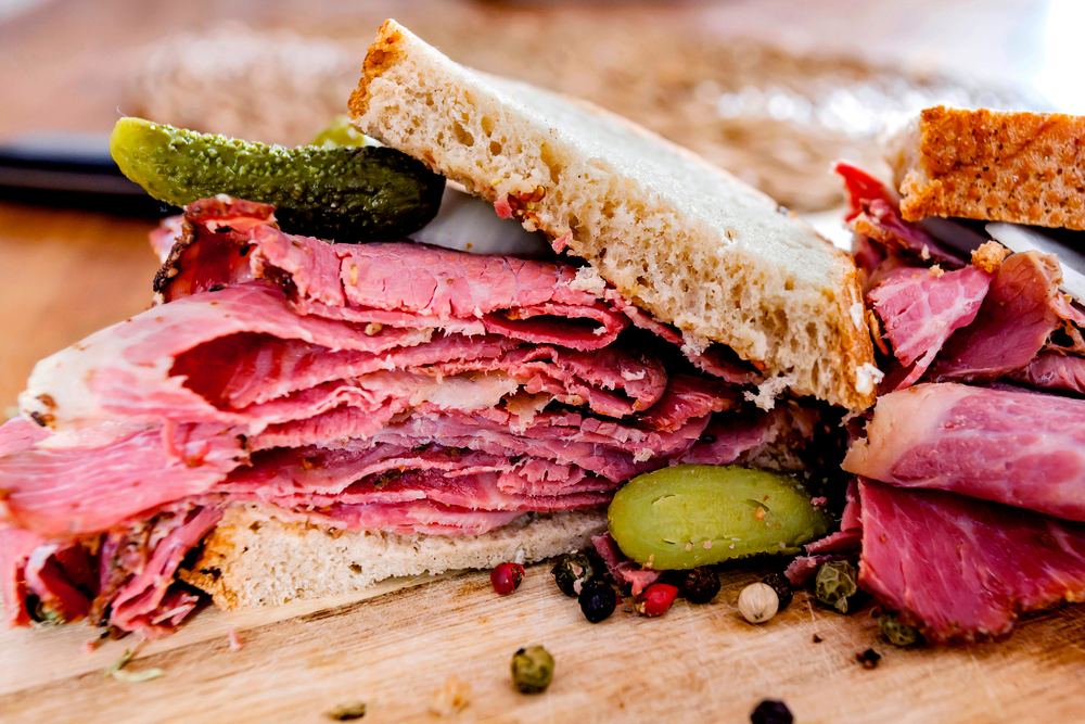 Kanapka z pastrami