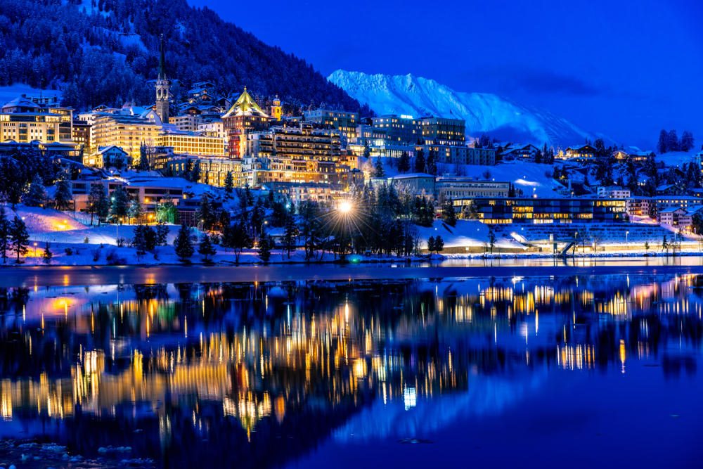 St. Moritz zimą