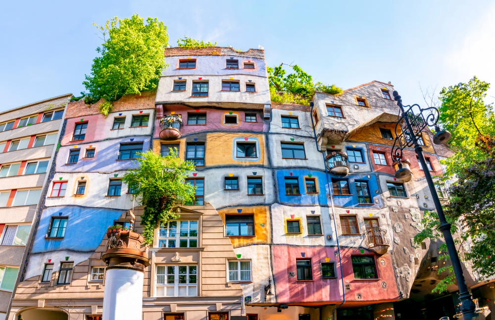 Hundertwasserhaus w Wiedniu